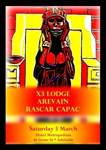 X3 Lodge Poster