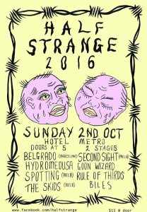 Half Strange Festival Sun 2 Oct