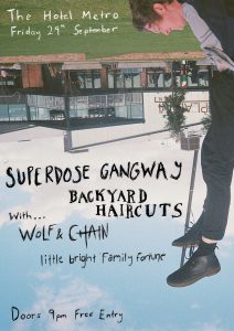 Twinkledaddies Fortune Fest - Superdose Gangway + Backyard Haircuts + Wolf and Chain + Little Bright Family Fortune Fri 29 Sept