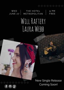 Will Rapherty + Laura Webb Wed 27 June