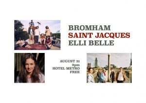Bromham // Saint Jacques // Elli Belle Fri 31 Aug